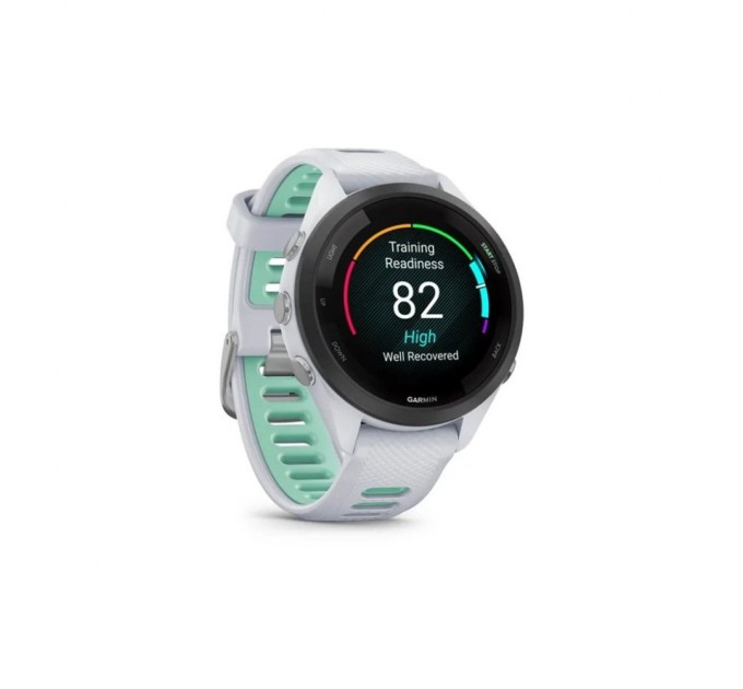 Смарт-годинник Garmin Forerunner 265S, Whitestone, GPS (010-02810-14)