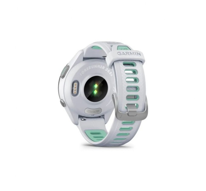 Смарт-годинник Garmin Forerunner 265S, Whitestone, GPS (010-02810-14)