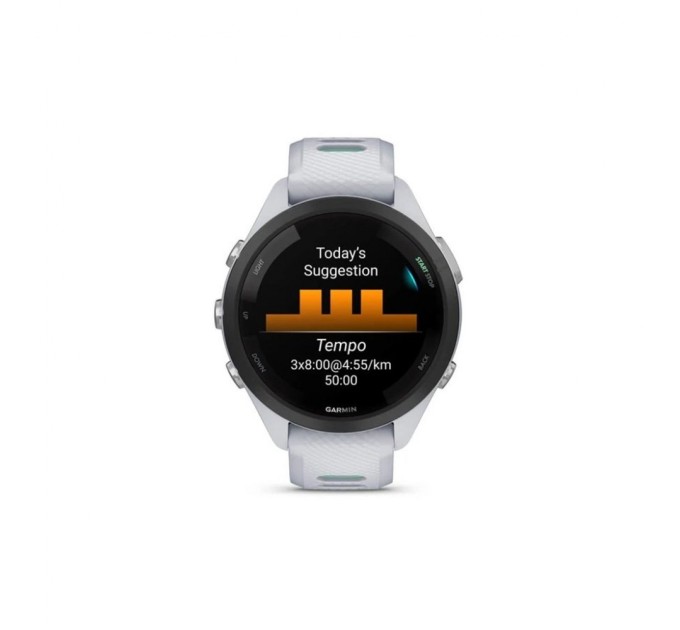 Смарт-годинник Garmin Forerunner 265S, Whitestone, GPS (010-02810-14)