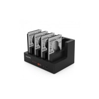 Док-станція для накопичувачів Maiwo 4*HDD 2,5"/3,5" SATA/SSD USB3.0 (K3094A)