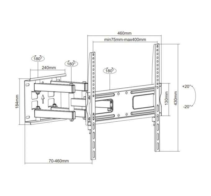 Кронштейн UniBracket BZ21-43