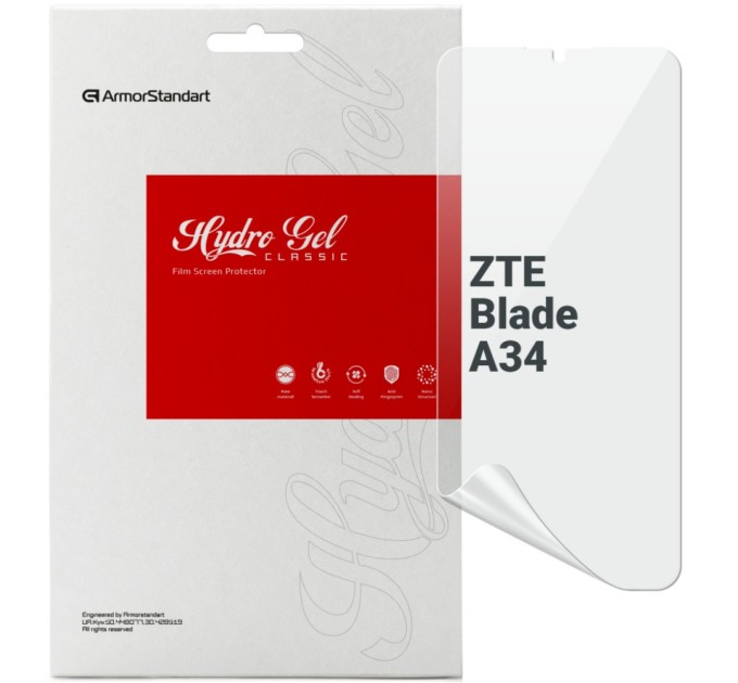 Плівка захисна Armorstandart ZTE Blade A34 (ARM78865)