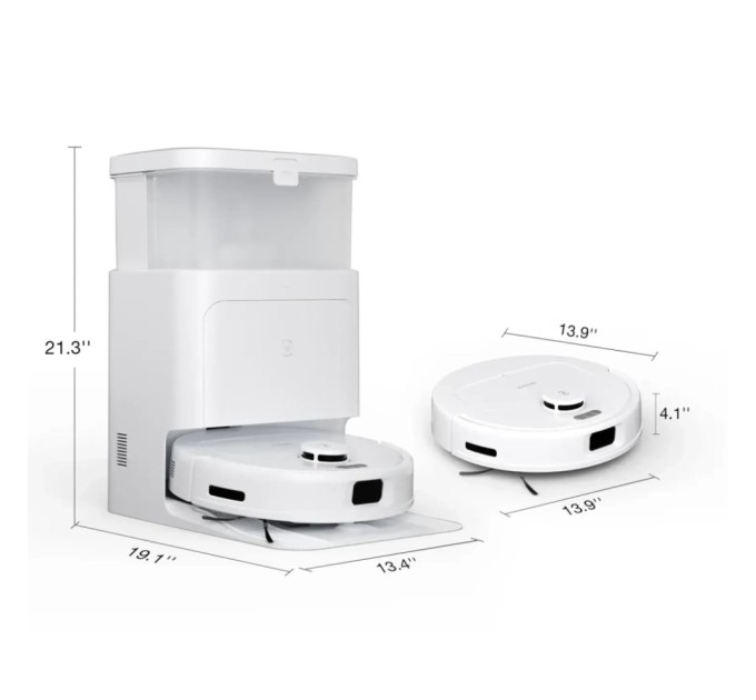 Пилосос Ecovacs DEEBOT N30 PRO OMNI (YDLX11-1 WHITE)