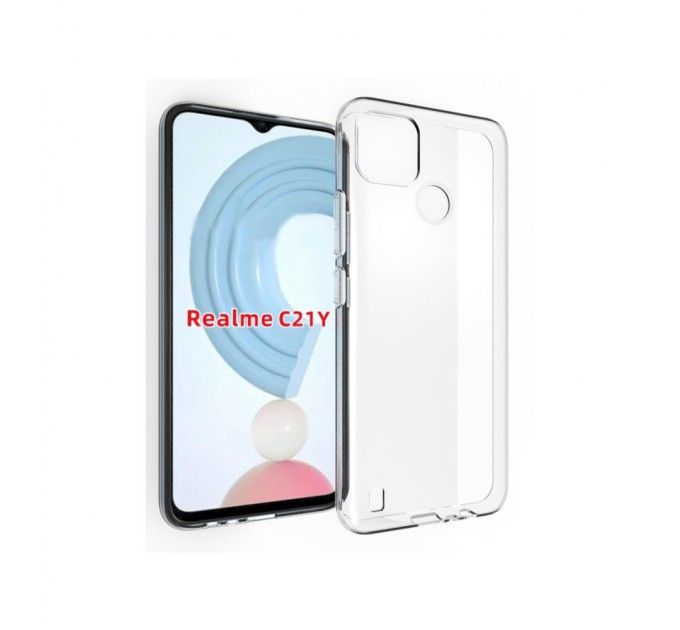 Чохол до мобільного телефона BeCover Realme C21Y Transparancy (706937)