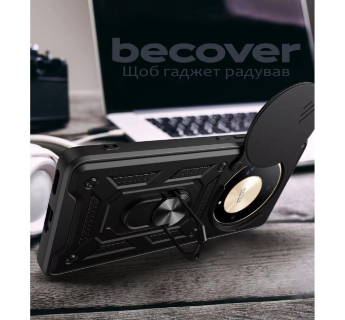 Чохол до мобільного телефона BeCover Military Honor Magic6 Lite 5G Black (710997)