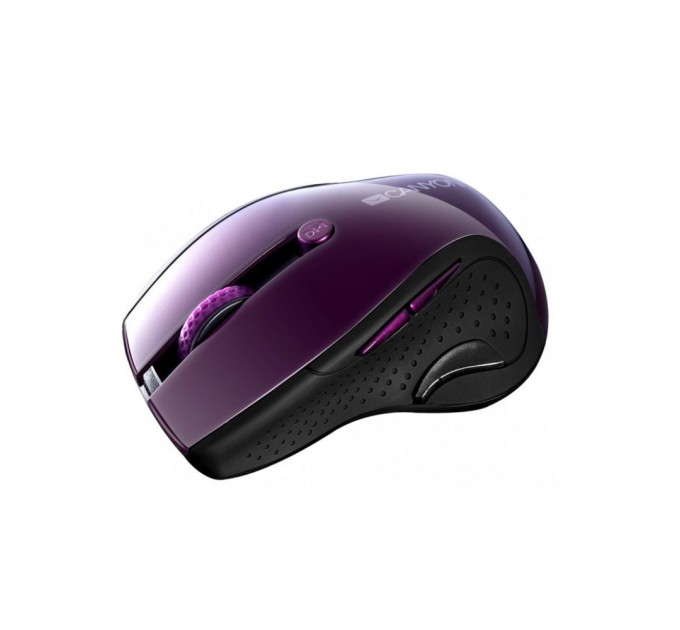 Мышка Canyon CNS-CMSW01P Wireless Purple/Black (CNS-CMSW01P)