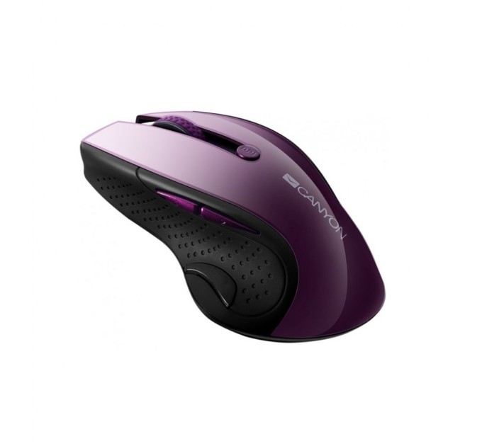 Мышка Canyon CNS-CMSW01P Wireless Purple/Black (CNS-CMSW01P)