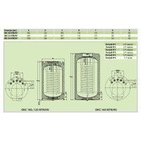 Бойлер непрямого нагріву Drazice ОКН 100 NTR/HV