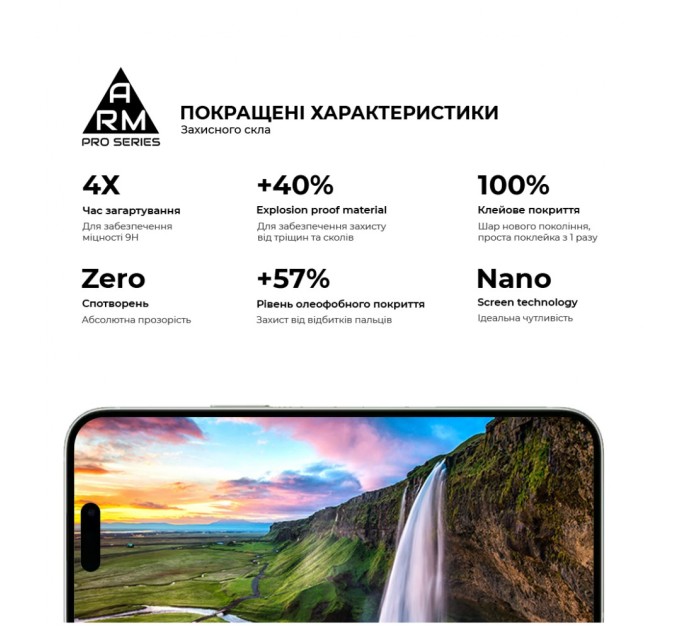 Скло захисне Armorstandart Pro Apple iPhone 15 Plus (ARM71486)