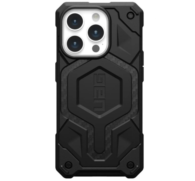 Чохол до мобільного телефона UAG Apple iPhone 15 Pro Monarch Pro Magsafe, Carbon Fiber (114221114242)