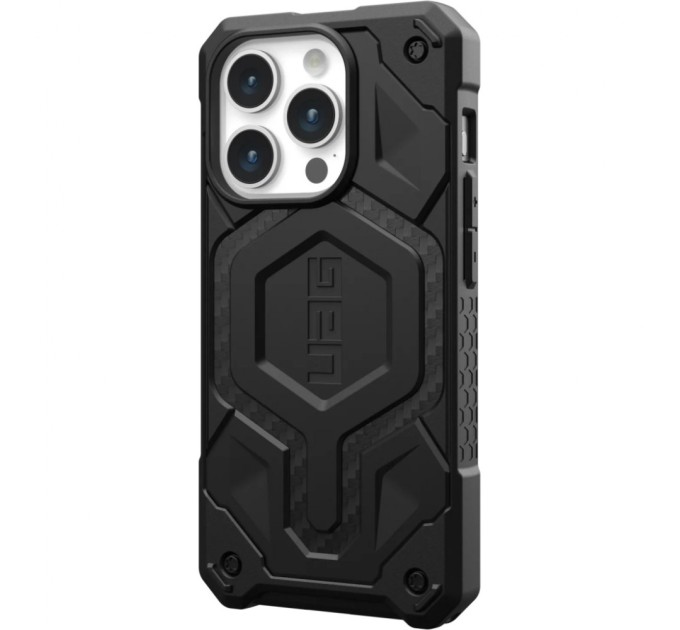 Чохол до мобільного телефона UAG Apple iPhone 15 Pro Monarch Pro Magsafe, Carbon Fiber (114221114242)