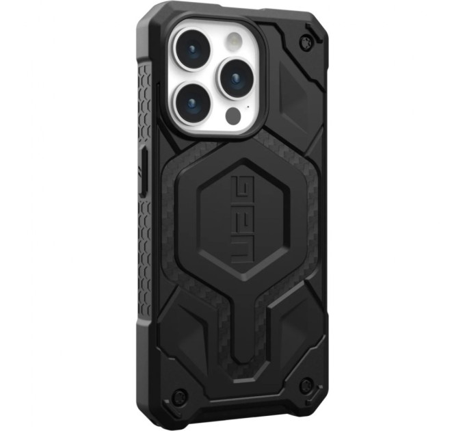 Чохол до мобільного телефона UAG Apple iPhone 15 Pro Monarch Pro Magsafe, Carbon Fiber (114221114242)