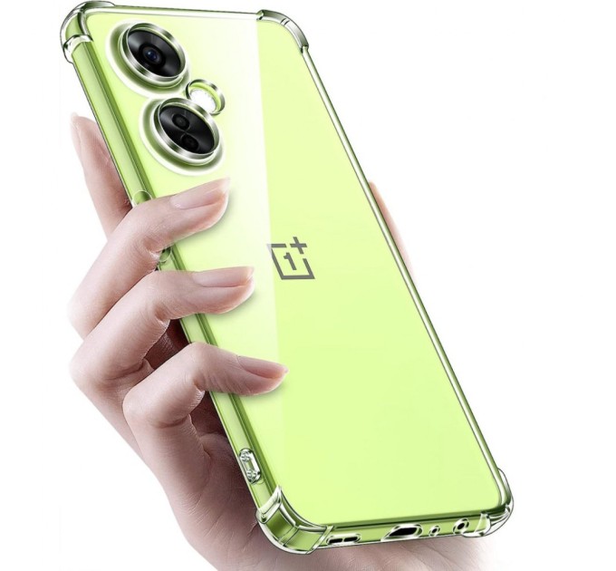 Чохол до мобільного телефона BeCover Anti-Shock OnePlus Nord CE 3 Lite Clear (709851)