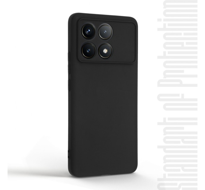 Чохол до мобільного телефона Armorstandart Matte Slim Fit Xiaomi Poco F6 Pro Camera cover Black (ARM73511)