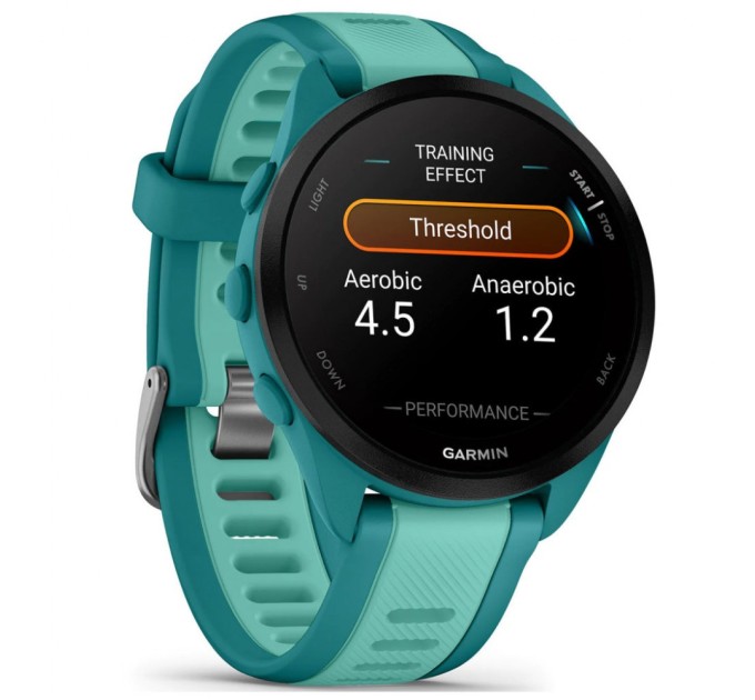 Смарт-годинник Garmin Forerunner 165 Music, Turquoise/Aqua, GPS (010-02863-32)