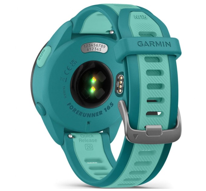 Смарт-годинник Garmin Forerunner 165 Music, Turquoise/Aqua, GPS (010-02863-32)