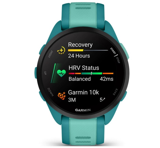 Смарт-годинник Garmin Forerunner 165 Music, Turquoise/Aqua, GPS (010-02863-32)