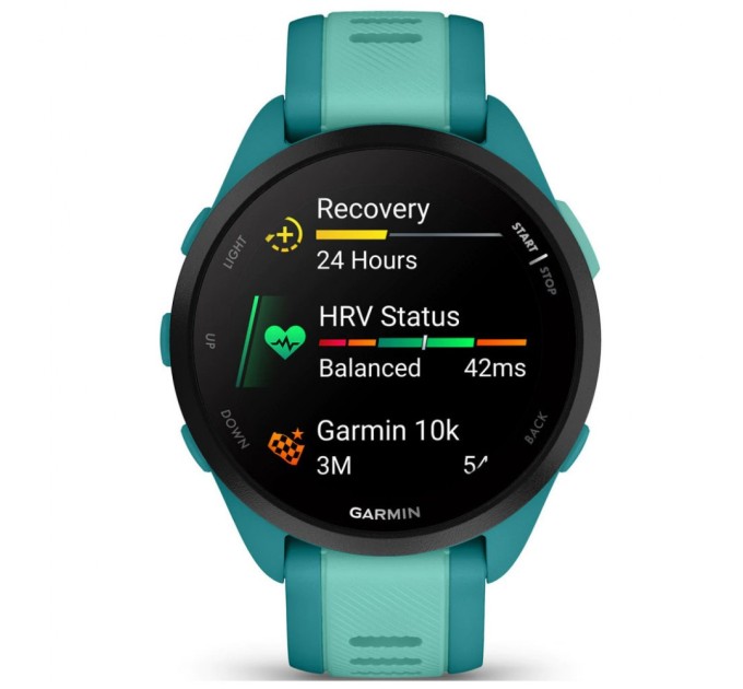 Смарт-годинник Garmin Forerunner 165 Music, Turquoise/Aqua, GPS (010-02863-32)