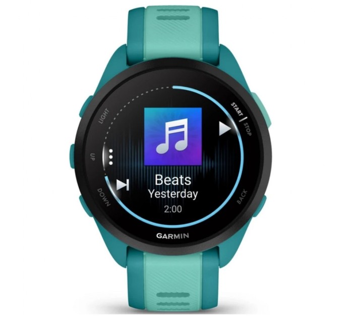 Смарт-годинник Garmin Forerunner 165 Music, Turquoise/Aqua, GPS (010-02863-32)