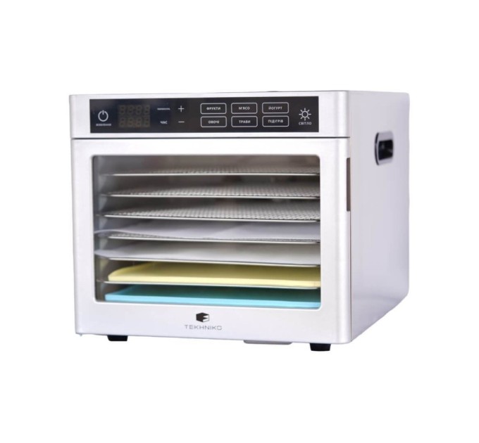 Сушка для овочів та фруктів Tekhniko DH-08F-SS