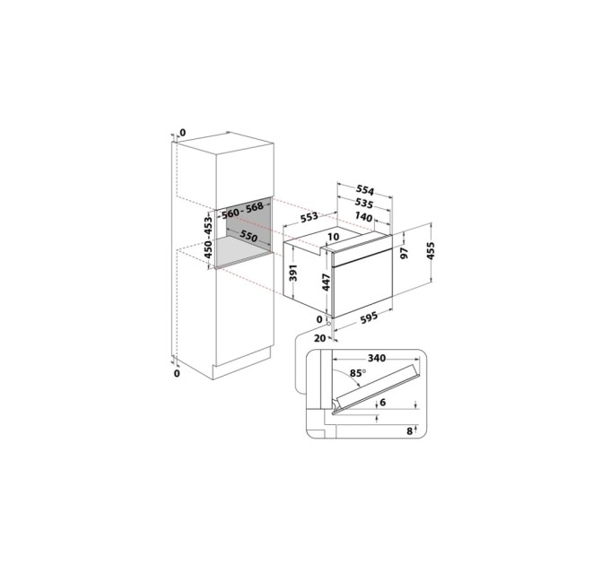 Мікрохвильова піч Whirlpool WMW44HMX