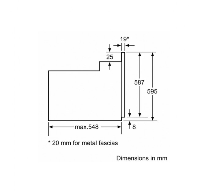 Духова шафа Bosch HBF 512 BB1T (HBF512BB1T)