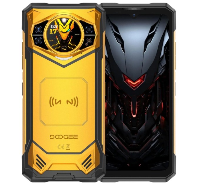 Мобільний телефон Doogee S200X 12/512Gb Yellow (6923740243435)