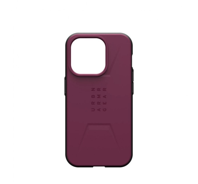 Чохол до мобільного телефона UAG Apple iPhone 15 Pro Civilian Magsafe, Bordeaux (114275119049)