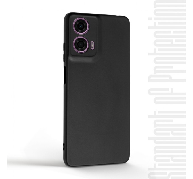 Чохол до мобільного телефона Armorstandart Matte Slim Fit Motorola G24 Camera cover Black (ARM74310)