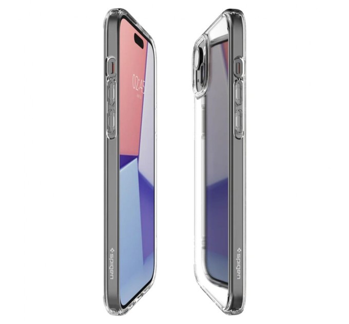 Чехол для мобильного телефона Spigen Apple iPhone 15 Crystal Hybrid Crystal Clear (ACS06483)