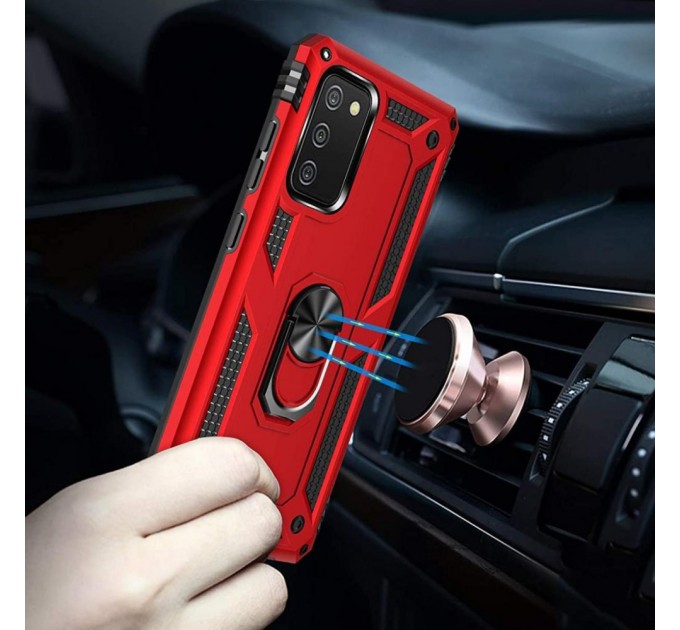 Чохол до мобільного телефона BeCover Military Samsung Galaxy A02s SM-A025/A03s SM-A037/M02s SM-M025 Red (706014)