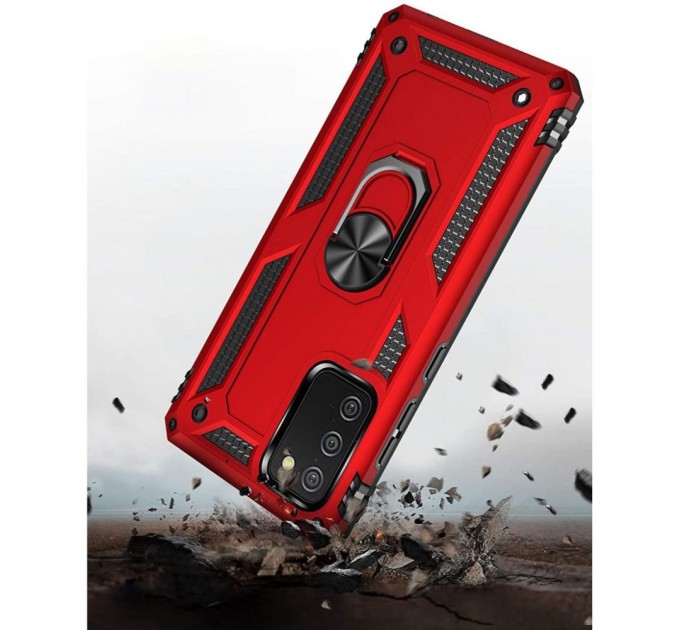 Чохол до мобільного телефона BeCover Military Samsung Galaxy A02s SM-A025/A03s SM-A037/M02s SM-M025 Red (706014)