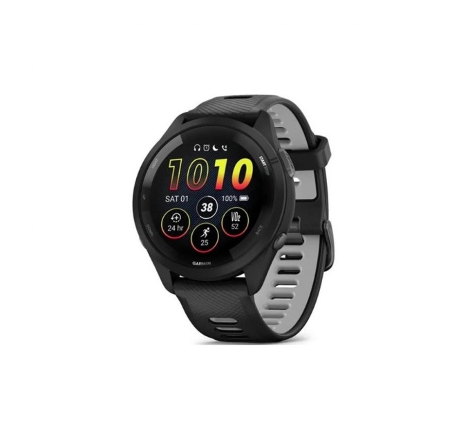 Смарт-годинник Garmin Forerunner 265, Black, GPS (010-02810-10)