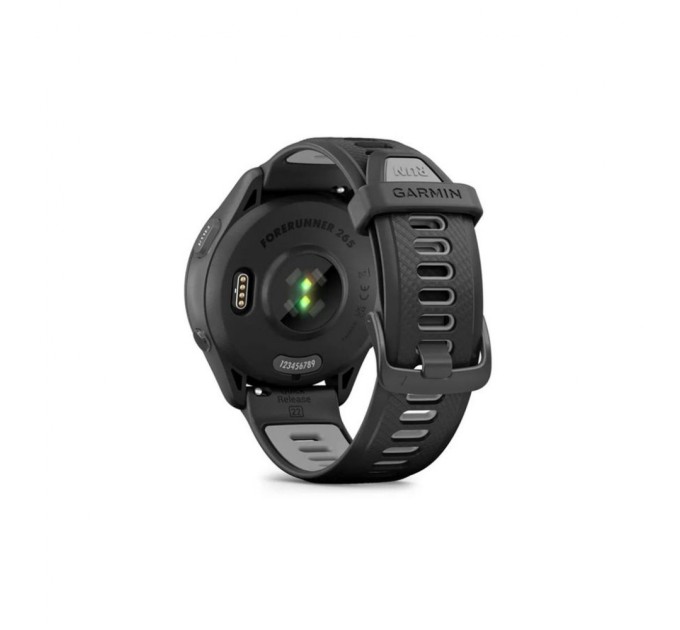 Смарт-годинник Garmin Forerunner 265, Black, GPS (010-02810-10)