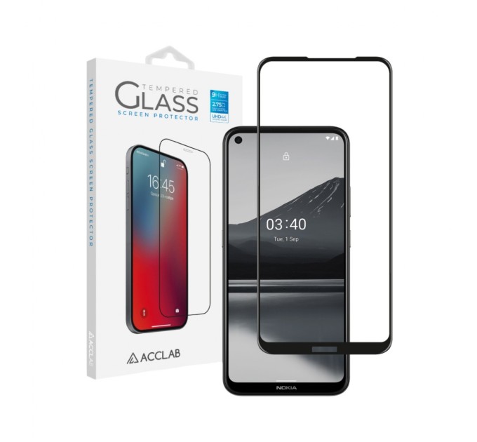 Скло захисне ACCLAB Full Glue Nokia 3.4 (1283126511516)