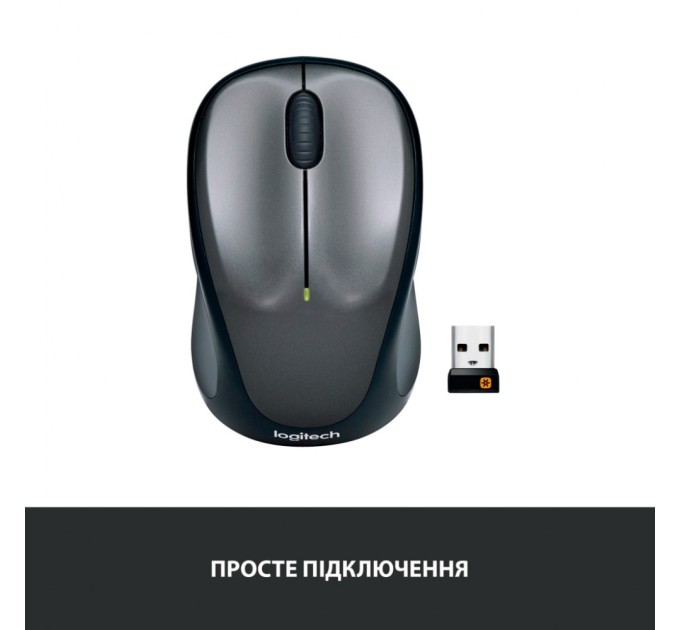 Мышка Logitech M235 Grey (910-002201)