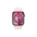 Смарт-годинник Apple Watch Series 9 GPS 45mm Pink Aluminium Case with Light Pink Sport Band - M/L (MR9H3QP/A)