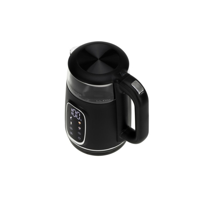 Електрочайник Adler AD 1305 black silver