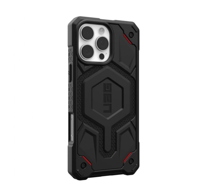 Чохол до мобільного телефона UAG iPhone 16 Pro Max Monarch Pro Magsafe Kevlar Black (114457113940)