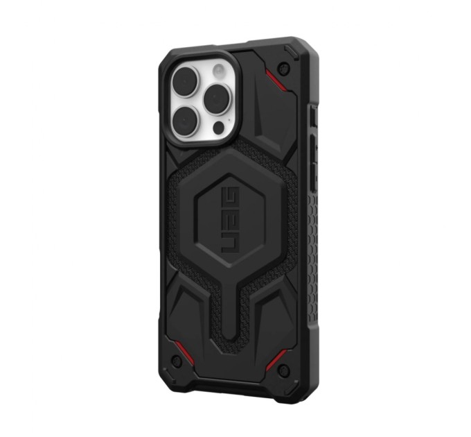 Чохол до мобільного телефона UAG iPhone 16 Pro Max Monarch Pro Magsafe Kevlar Black (114457113940)