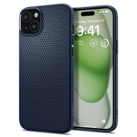 Чохол до мобільного телефона Spigen Apple iPhone 15 Plus Liquid Air Navy Blue (ACS06651)