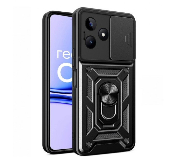 Чохол до мобільного телефона BeCover Military Realme C53 Black (710701)