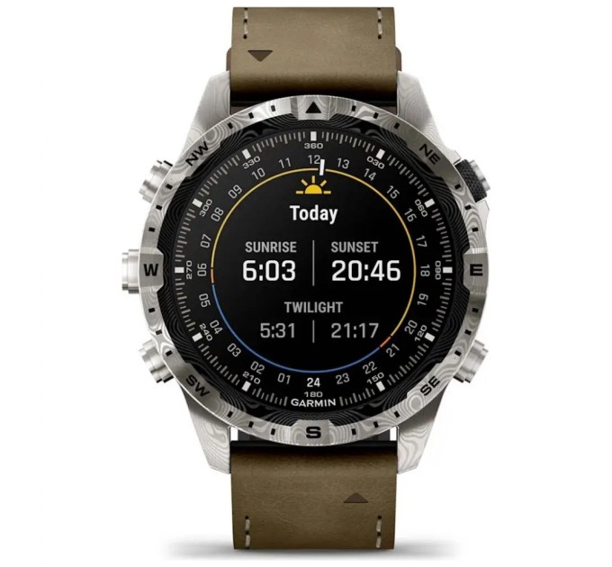 Смарт-годинник Garmin MARQ Adventurer Gen 2, Damascus, GPS (010-03393-31)