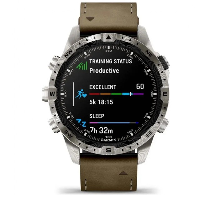 Смарт-годинник Garmin MARQ Adventurer Gen 2, Damascus, GPS (010-03393-31)