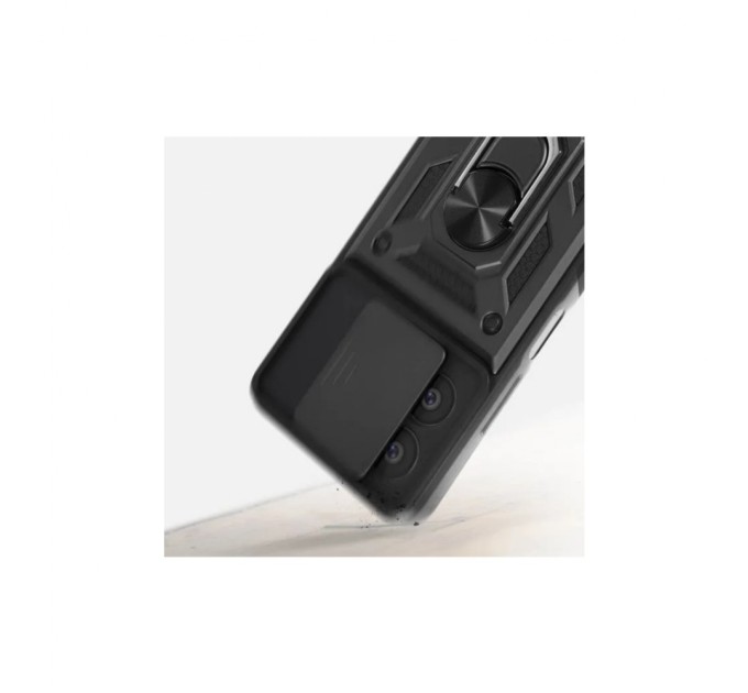 Чохол до мобільного телефона BeCover Military Xiaomi Redmi 12 Black (710009)