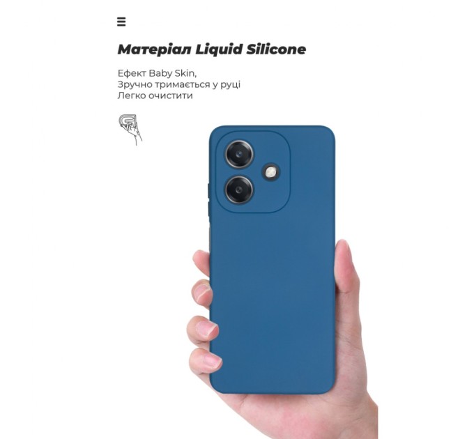 Чохол до мобільного телефона Armorstandart ICON OPPO A3 4G / A3x 4G / A40m 4G Camera cover Blue (ARM80884)