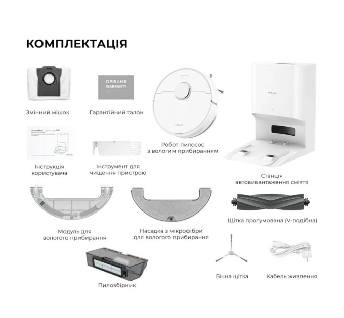 Пилосос Dreame Bot D10 Plus Gen 2 (RLD32GD)