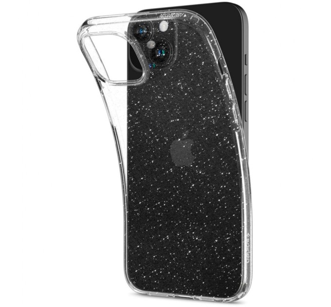 Чохол до мобільного телефона Spigen Apple iPhone 15 Liquid Crystal Glitter Crystal Quartz (ACS06788)