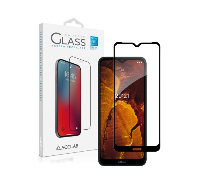 Стекло защитное ACCLAB Full Glue Nokia C30 4G (1283126528798)