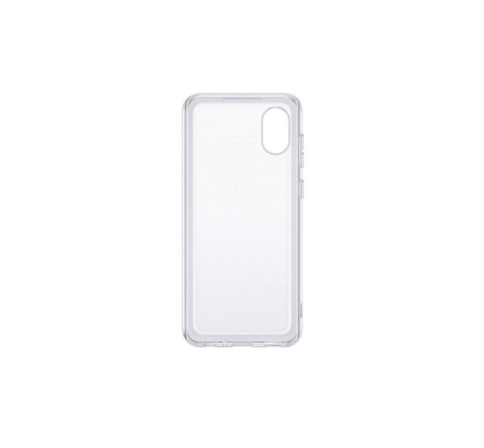 Чохол до мобільного телефона Samsung A03 Soft Clear Cover Transparent (EF-QA032TTEGRU)